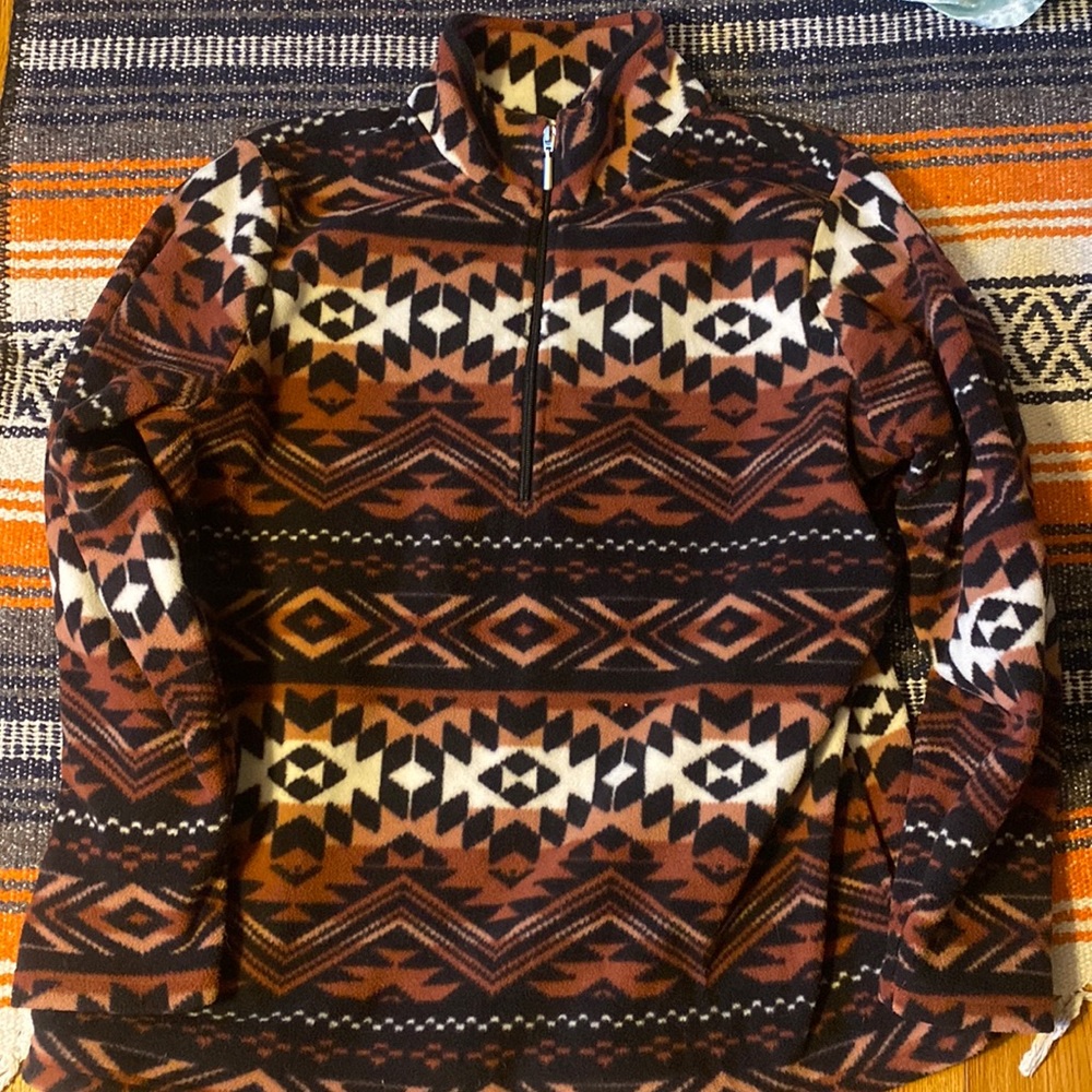 Cozy boho fleece